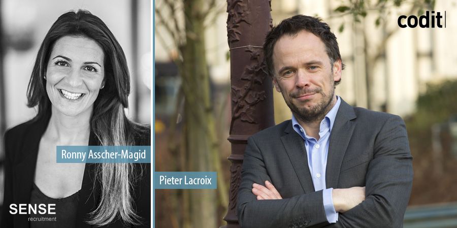 Ronny Asscher-Magid in gesprek met Pieter Lacroix