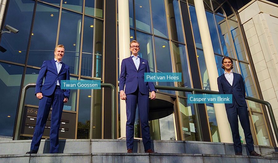Twan Goossen, Piet van Hees, Casper van Brink
