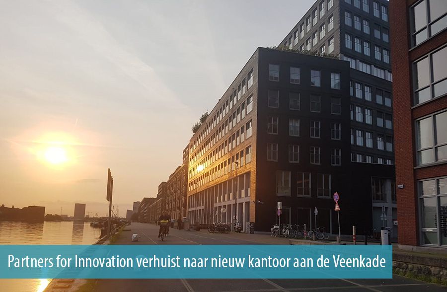 Partners for Innovation verhuist naar nieuw kantoor aan de Veenkade