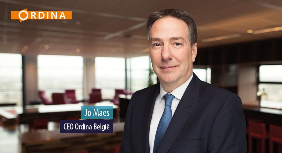 Jo Maes nieuwe topman van Ordina in Belgie