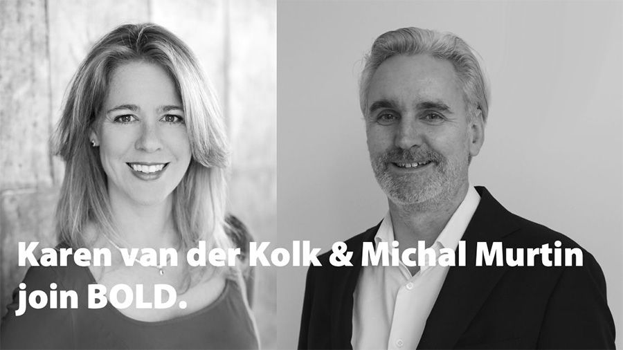 Karen van der Kolk and Michal Murtin join BOLD Karen van der Kolk and Michal Murtin join BOLD