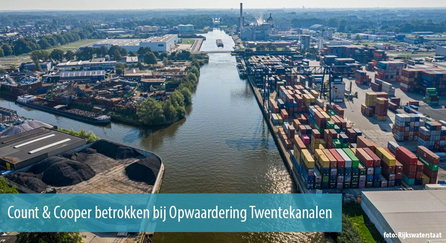 Count & Cooper betrokken bij Opwaardering Twentekanalen