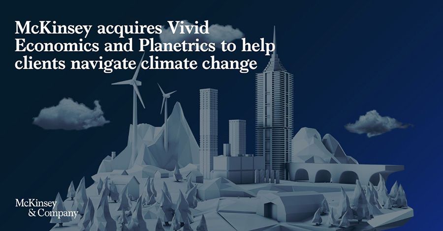McKinsey & Company koopt Vivid Economics en Planetrics