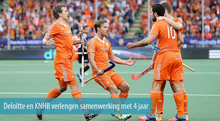Deloitte en KNHB verlengen samenwerking met 4 jaar