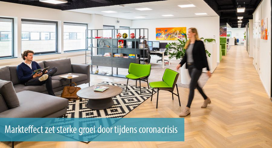 Markteffect zet sterke groei door tijdens coronacrisis