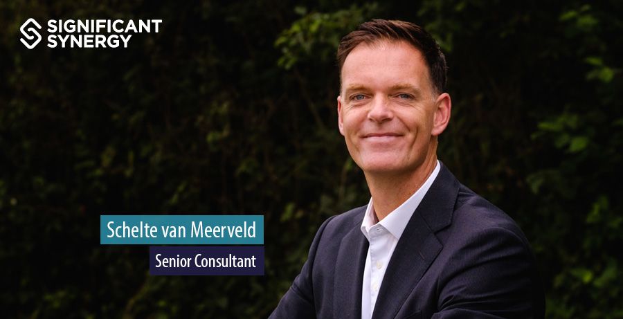 Schelte van Meerveld sluit zich aan bij Significant Synergy Schelte van Meerveld sluit zich aan bij Significant Synergy