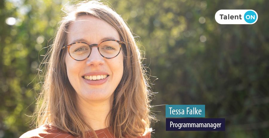 Tessa Falke, Programmamanager, Talent ON