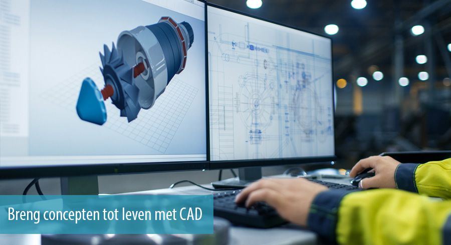 Breng concepten tot leven met Computer Aided Design (CAD)