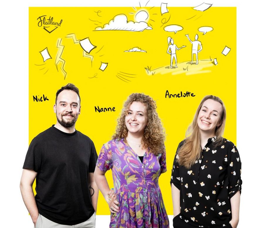 Nick Rovroy, Nanne Uffen en Annelotte Kooijman - Flatland