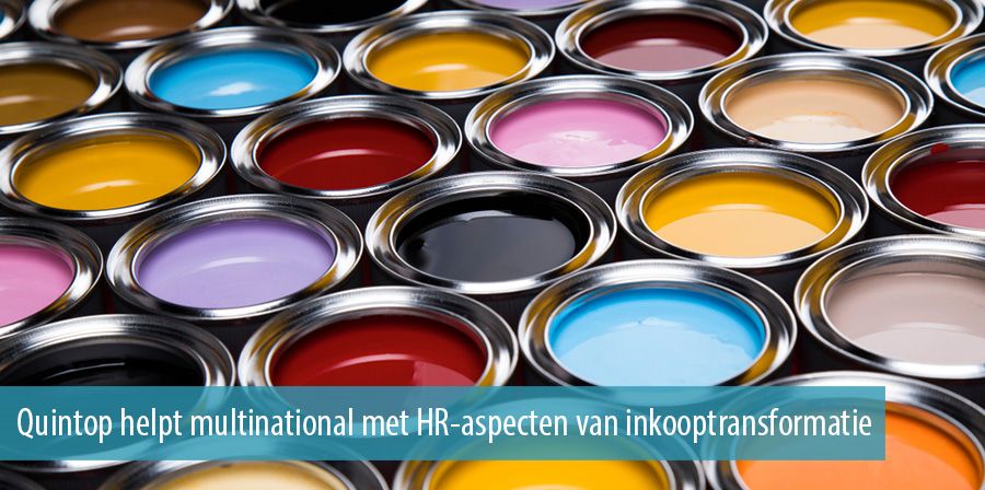 Quintop helpt multinational met HR-aspecten van inkooptransformatie 