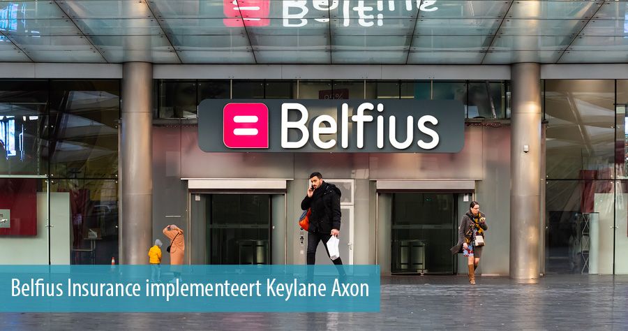 Belfius Insurance implementeert Keylane Axon
