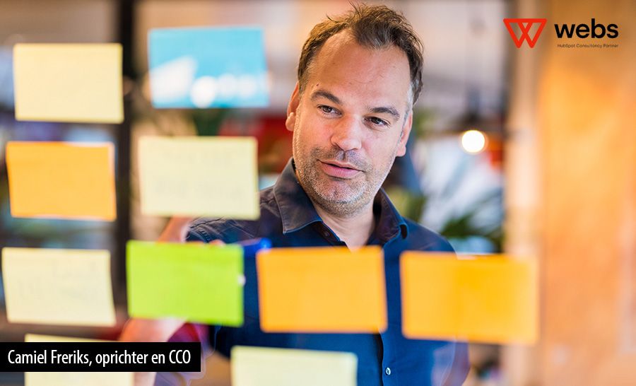 Camiel Freriks, oprichter en CCO van Webs
