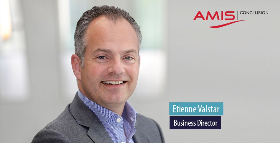 Etienne Valstar wordt business director bij Conclusion AMIS 