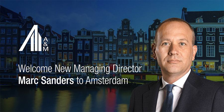 Marc Sanders leidt Nederlandse tax praktijk van Alvarez & Marsal