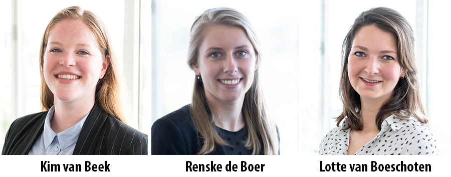 Kim van Beek, Renske de Boer en Lotte van Boeschoten - Leeuwendaal