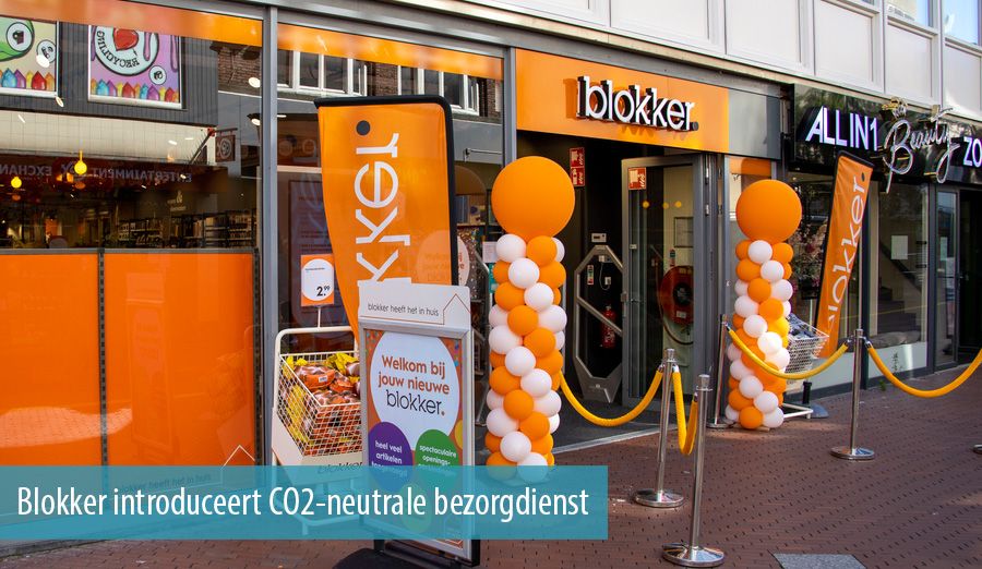 Blokker introduceert CO2-neutrale bezorgdienst