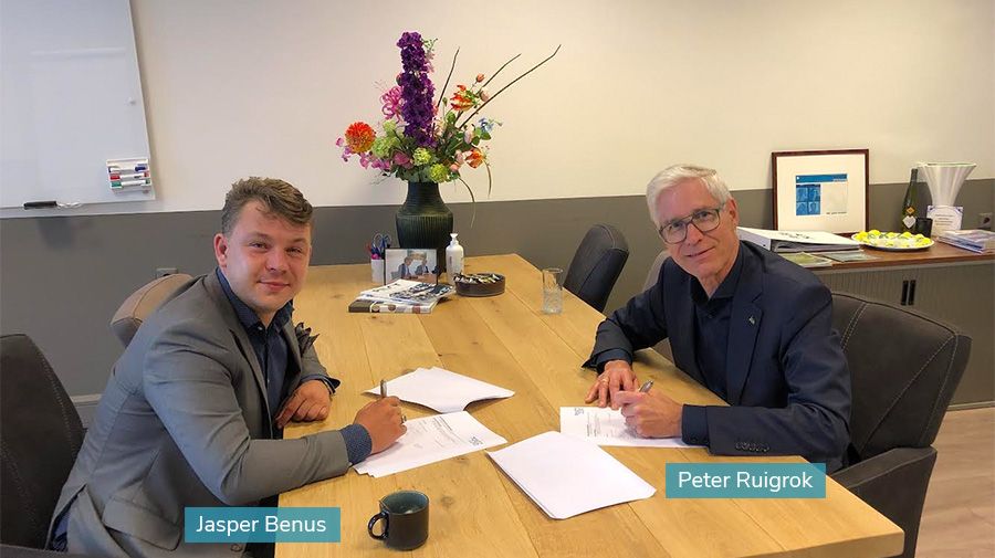 Jasper Benus en Peter Ruigrok