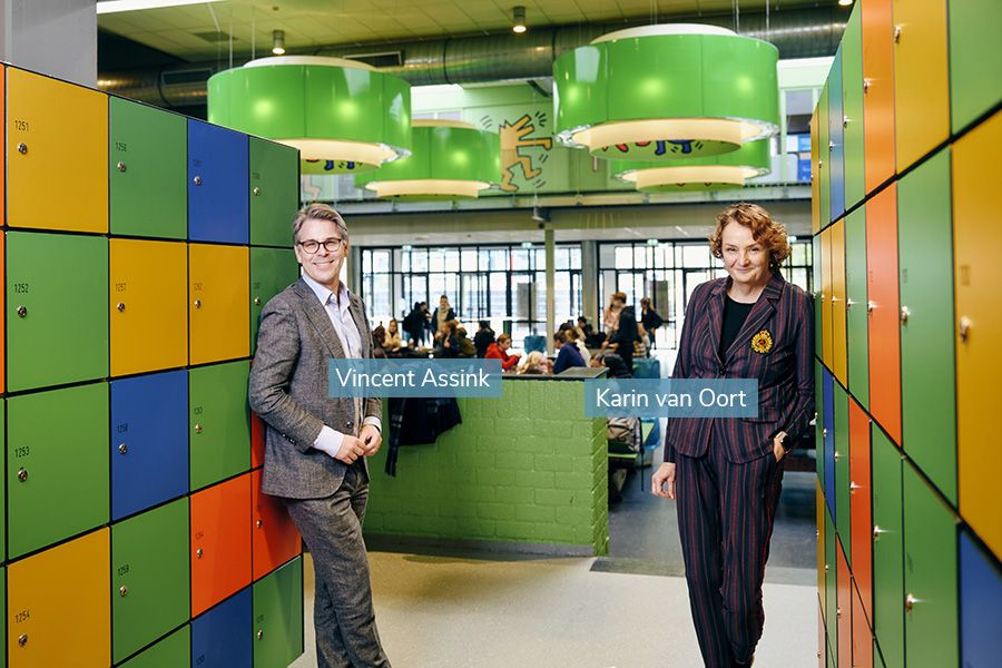 Vincent Assink en Karin van Oort