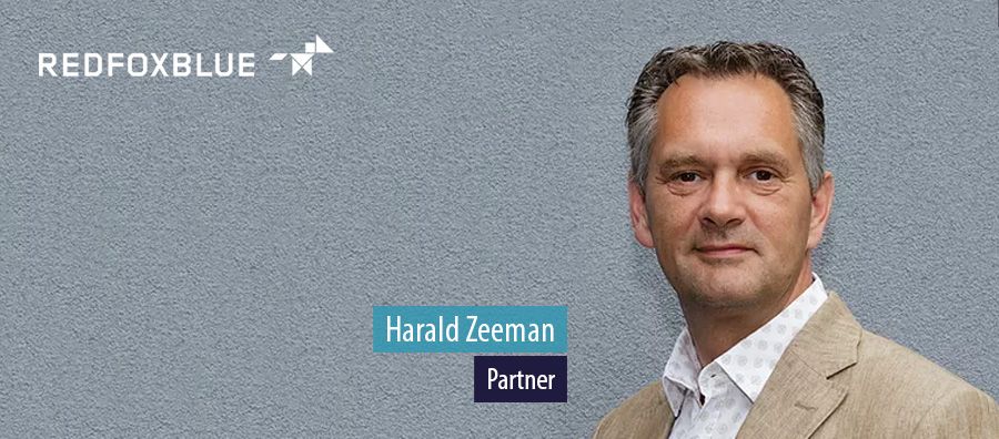 Harald Zeeman verbindt zich als partner aan RedFoxBlue