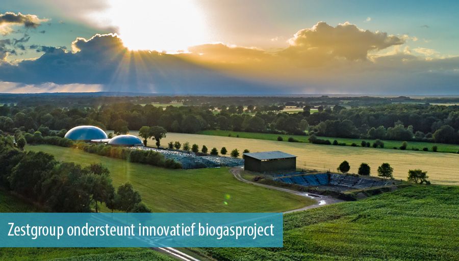 Zestgroup ondersteunt innovatief biogasproject