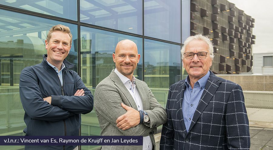 Vincent van Es, Raymon de Kruijff en Jan Leydes