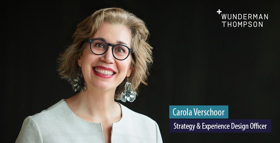Carola Verschoor, Strategy & Experience Design Officer, Wunderman Thompson