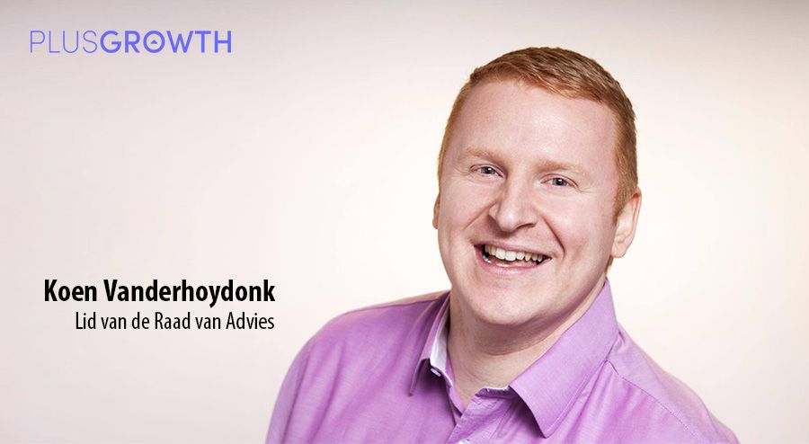 Koen Vanderhoydonk wordt FinTech-adviseur van Plusgrowth