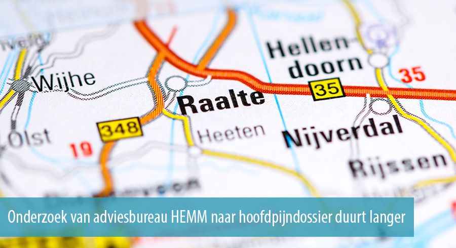 Onderzoek van adviesbureau HEMM naar hoofdpijndossier duurt langer