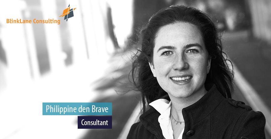 Bij BlinkLane werkt Philippine den Brave aan mensgerichte transformaties