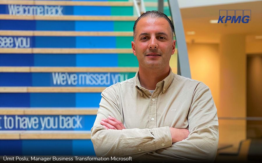 Ümit Poslu, Manager Business Transformation Microsoft