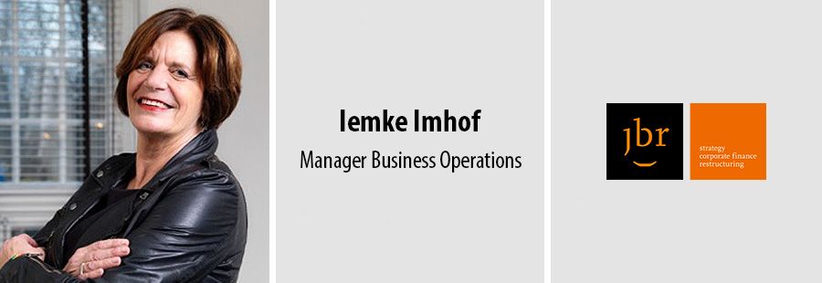 Iemke Imhof, Manager Business Operations, JBR