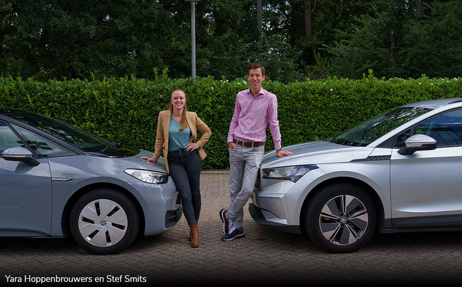 Yara Hoppenbrouwers en Stef Smits