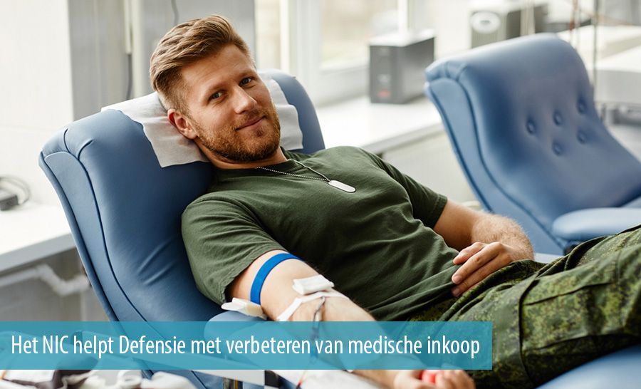 Het NIC helpt Defensie met verbeteren van medische inkoop