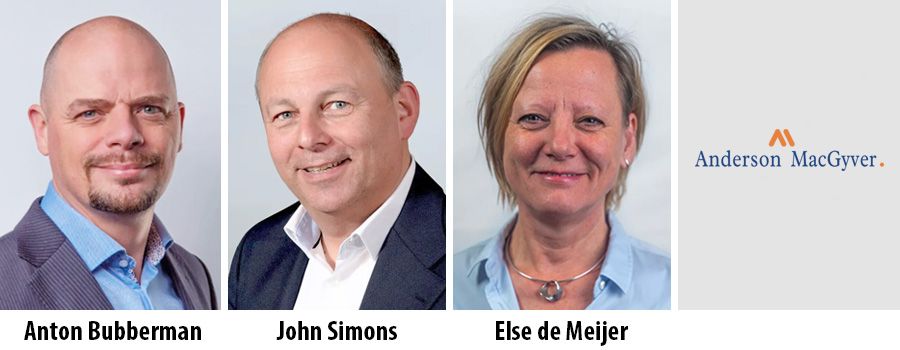 Anton Bubberman, John Simons en Else de Meijer - Anderson MacGyver