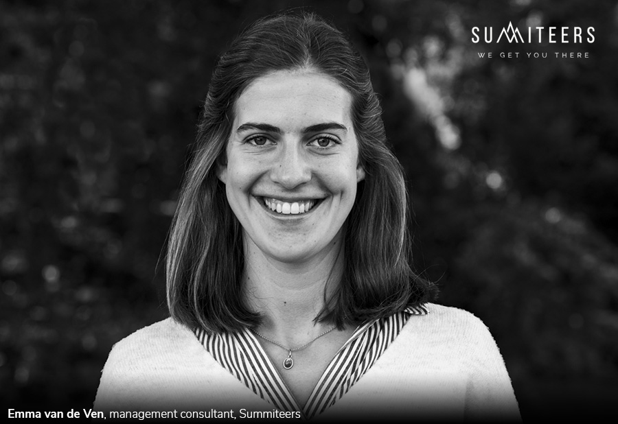 Emma van de Ven, management consultant, Summiteers