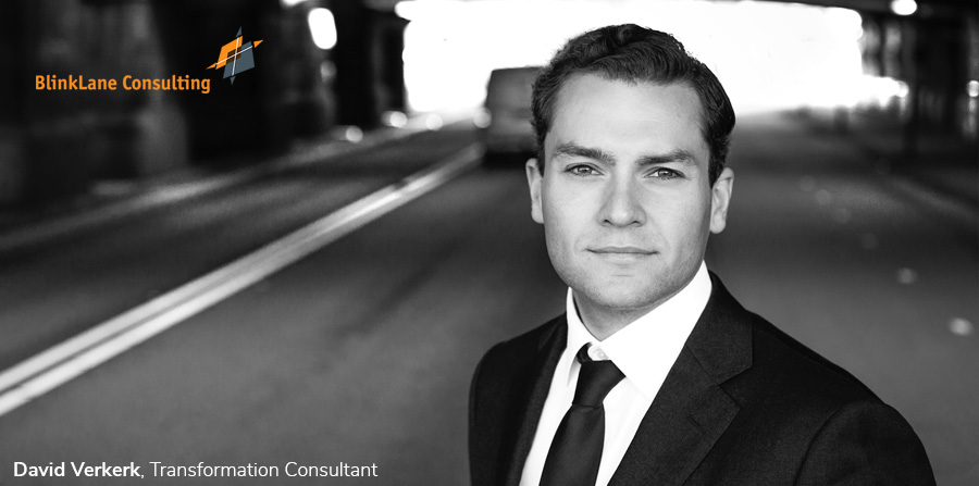 David Verkerk, Transformation Consultant, BlinkLane Consulting