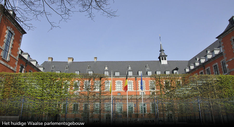 Het huidige Waalse parlementsgebouw