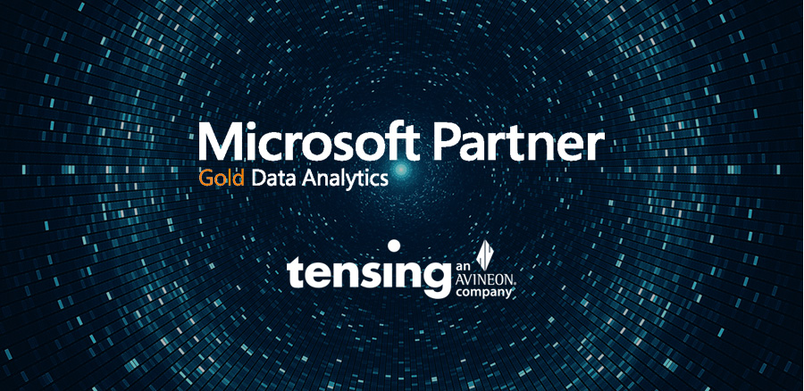 Microsoft benoemt Tensing tot Gold Partner voor Data Analytics