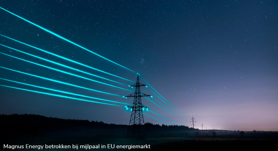 Magnus Energy betrokken bij mijlpaal in EU energiemarkt