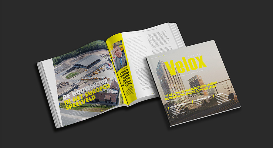 Velox brengt nieuwste magazine voor bouwsector uit