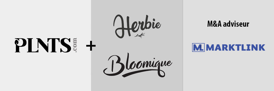 Plantenwebshop PLNTS neemt Herbie en Bloomique over