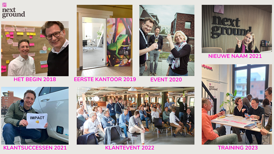 Next Ground viert eerste lustrum: Al vijf jaar de mens boven de techniek