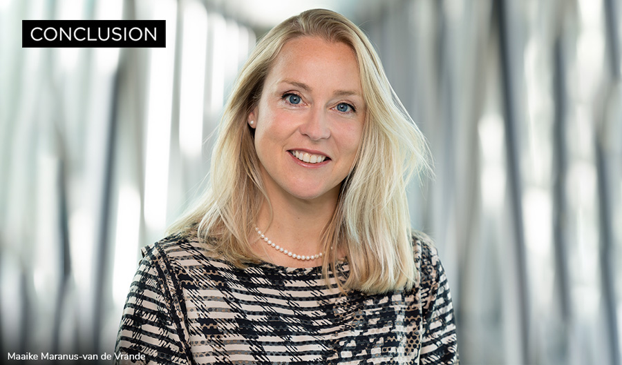 Maaike Maranus-van de Vrande - Conclusion