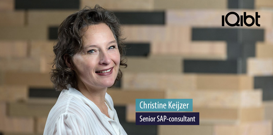 Christine Keijzer, Senior SAP-consultant, iQibt