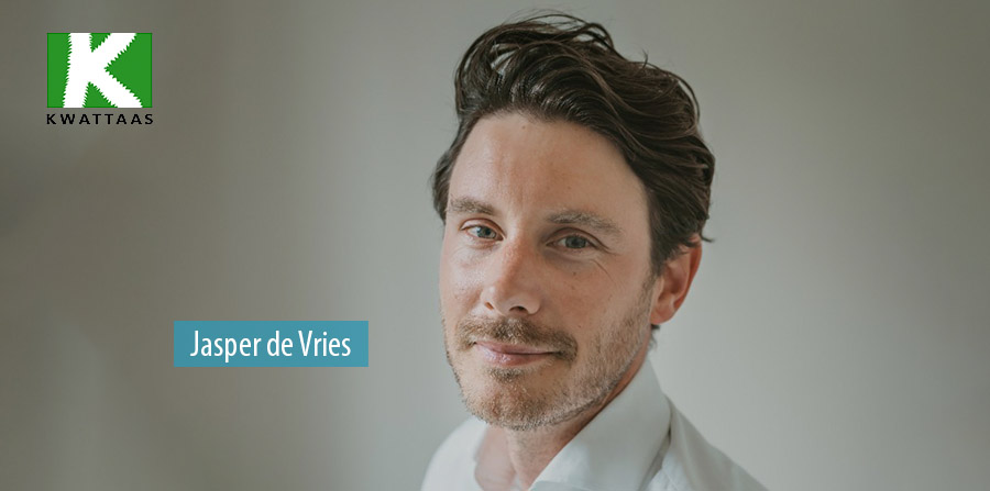 Jasper de Vries (Kwattaas) werkte mee in het hart van de GGD-vaccinatiecampagne