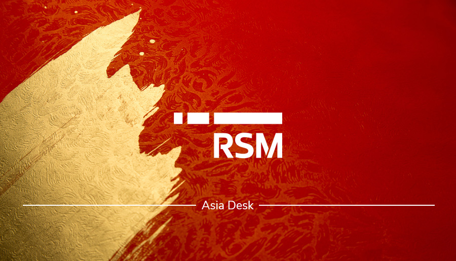 Asia Desk van RSM timmert aan de weg