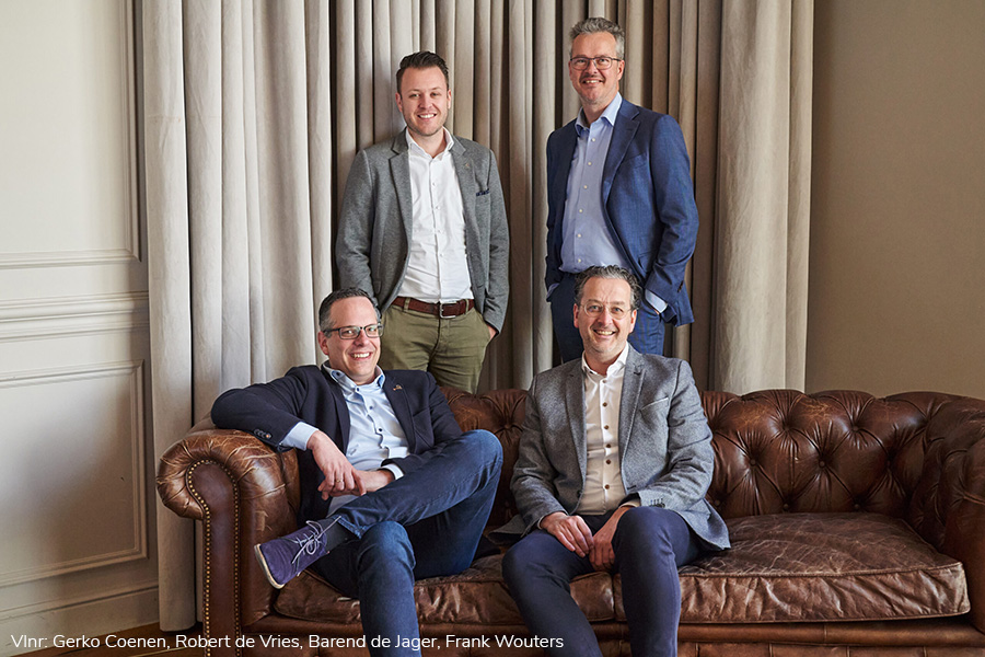 Gerko Coenen, Robert de Vries, Barend de Jager, Frank Wouters