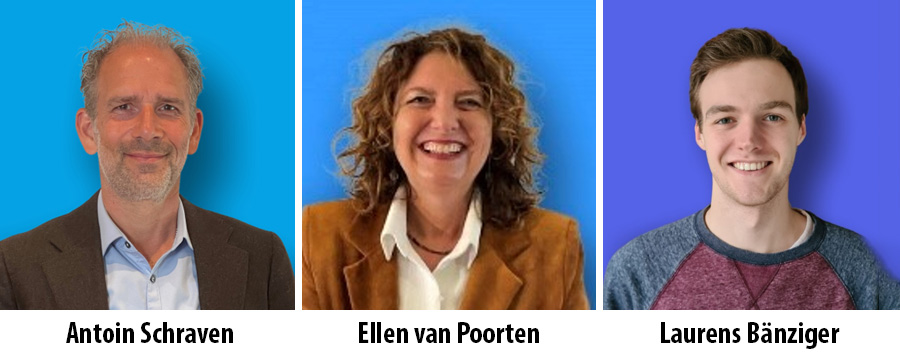 Antoin Schraven, Ellen van Poorten en Laurens Bänziger - PRCS
