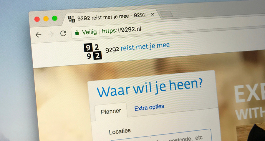 OV-reisplatform 9292 sluit meerjarig IT-contract met Conclusion