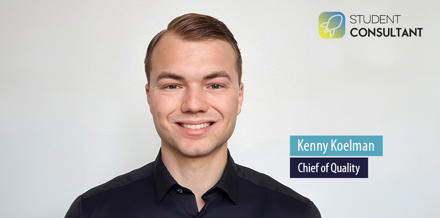 Kenny Koelman terug bij Student Consultant in bestuursrol